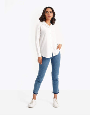 Viscose Classic Collar Shirt - Carina - كارينا