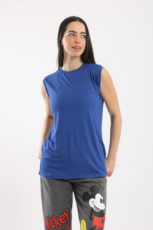 Viscose Sleeveless Top - Clue Wear