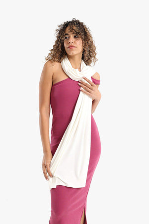 Viscose Solid Scarf - Carina - كارينا