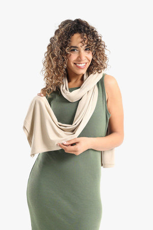 Viscose Solid Scarf - Carina - كارينا