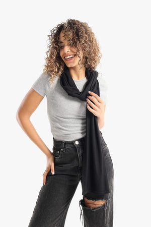 Viscose Solid Scarf - Carina - كارينا