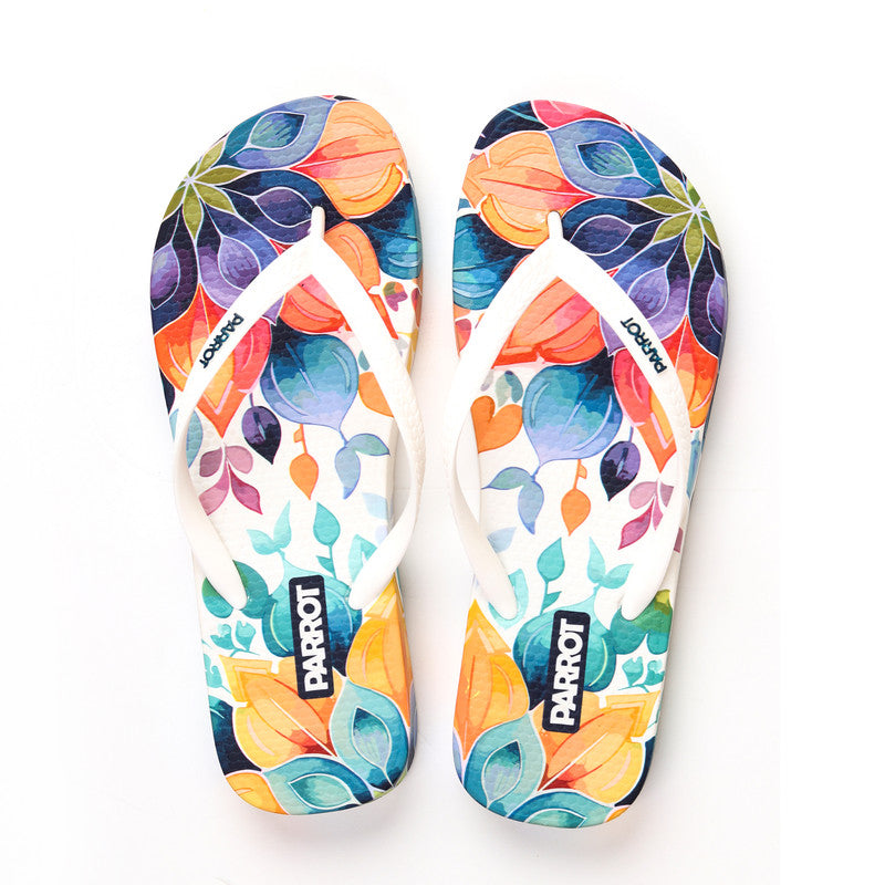 Rubber Summer Slipper - Multicolor