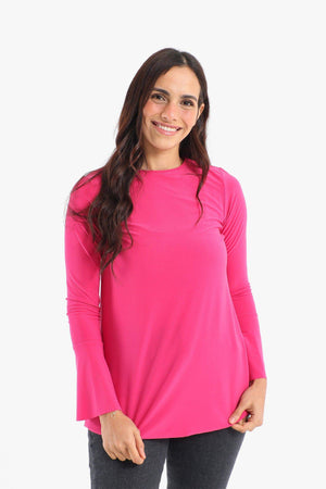 Voile Bell Sleeves Blouse - Carina - كارينا