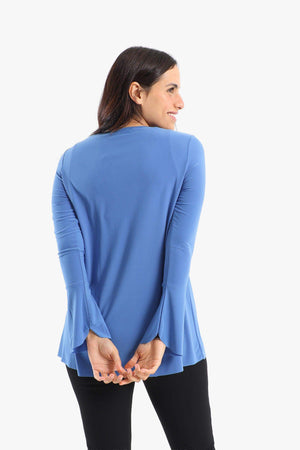 Voile Bell Sleeves Blouse - Carina - كارينا
