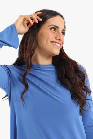Voile Bell Sleeves Blouse - Carina - كارينا