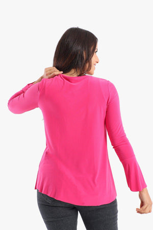 Voile Bell Sleeves Blouse - Carina - كارينا