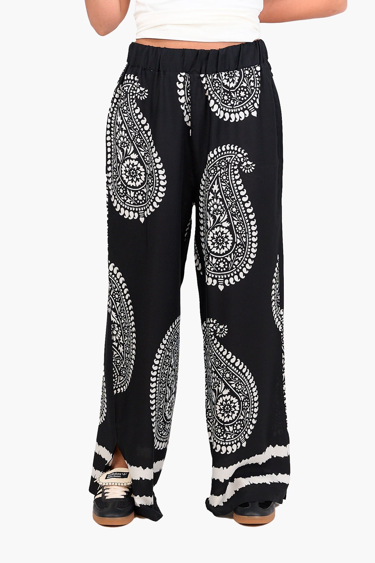 Black Bohemian Comfy Pants