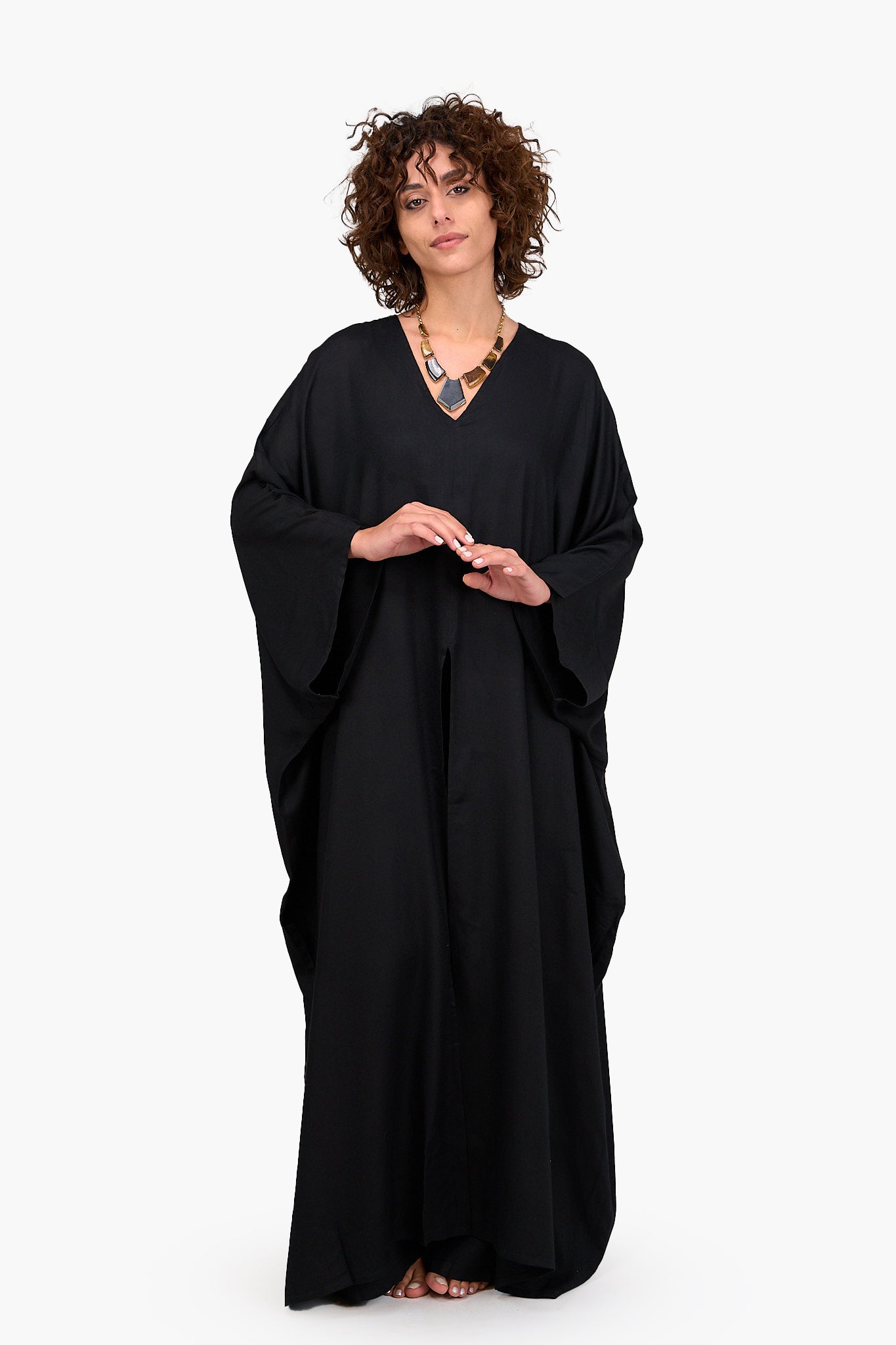 Elegant Tencel Abaya