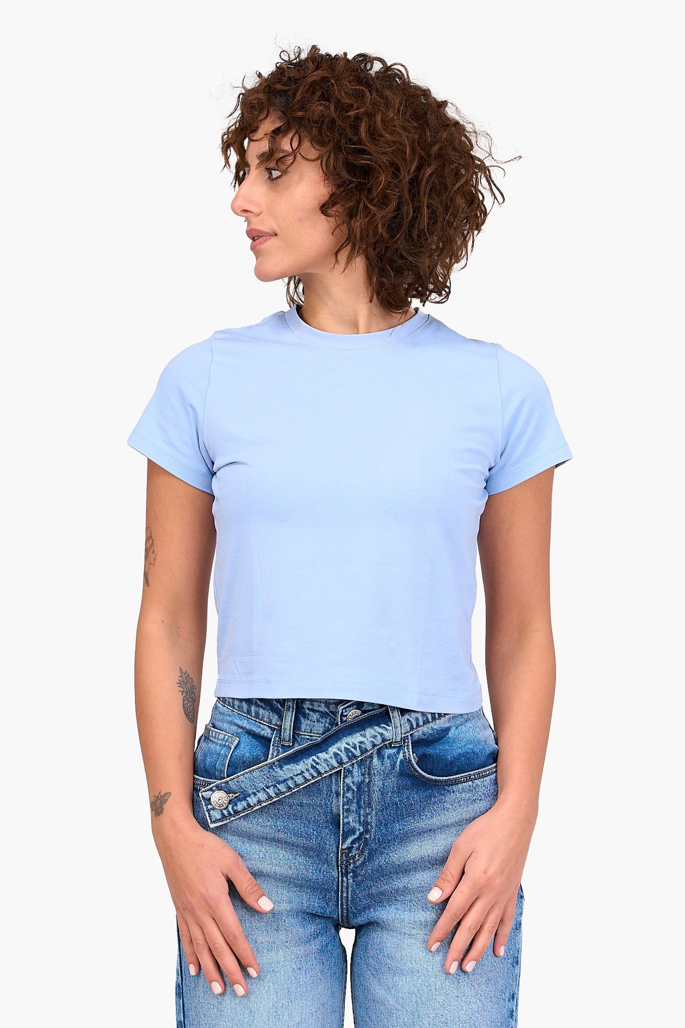 Plain Cropped Top