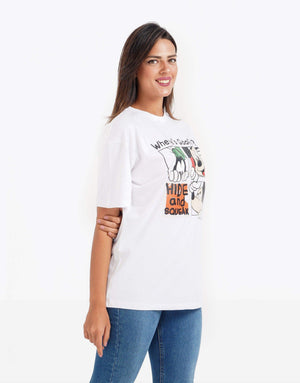 Where's Goofy Short Sleeve Cotton T-Shirt - Carina - كارينا
