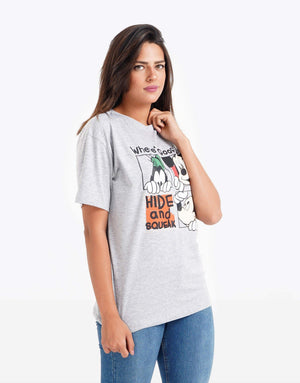 Where's Goofy Short Sleeve Cotton T-Shirt - Carina - كارينا