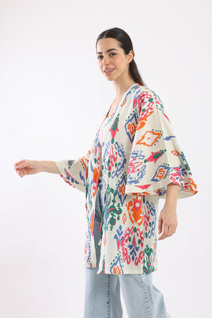 Wide Sleeves Kimono - Clue Wear