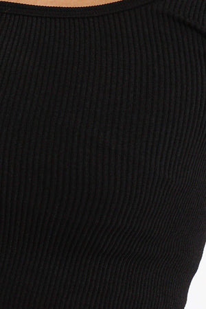 Wide Strap Crop Top - Carina - كارينا