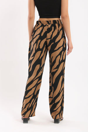 Zebra Print Pants - Clue-wear