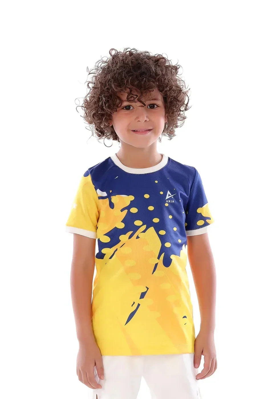 Splash Graphic T-Shirt - Yellow