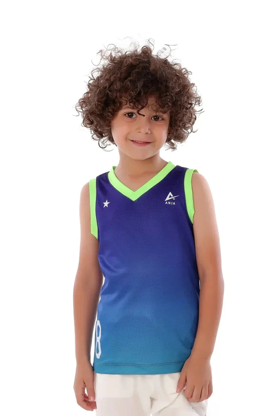 Ombre Sport Tank Top - Blue