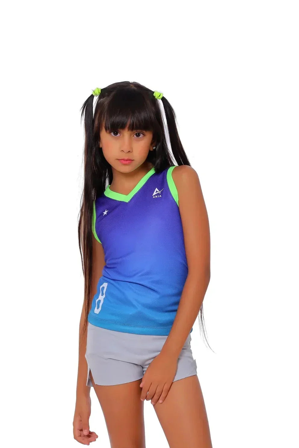 Ombre Sport Tank Top - Blue