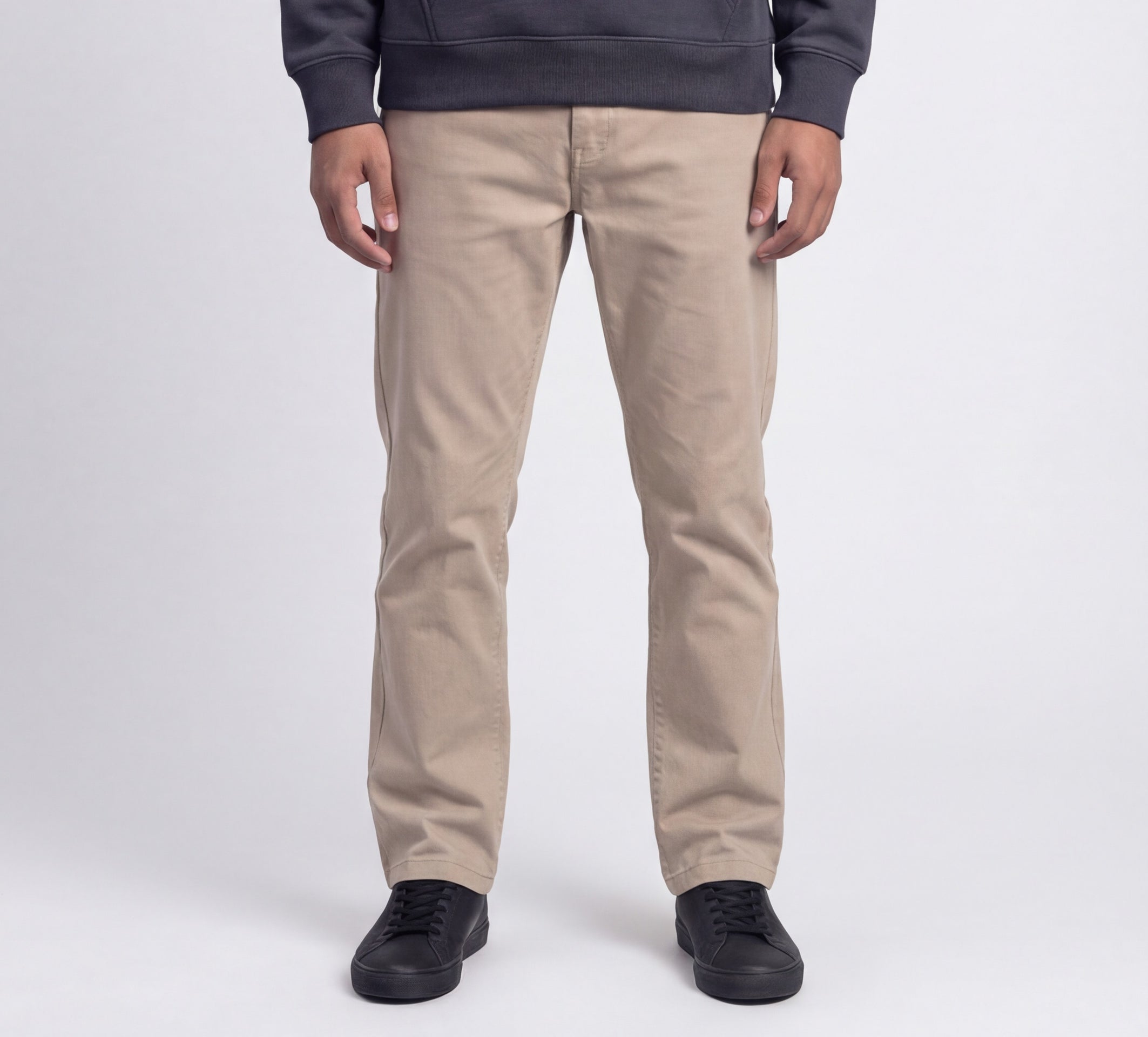 Straight Fit Gabardine