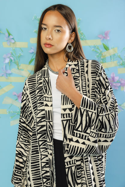 Viscose Kaya Kimono - Multicolor