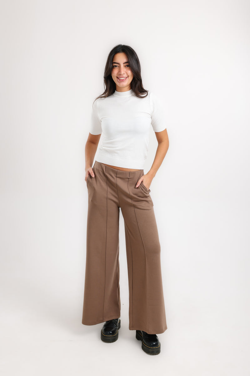 Polyamide Short Sleeve Pullover – Off White