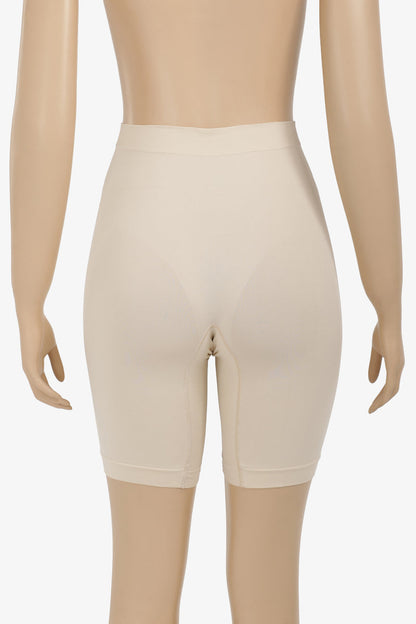 Microfiber Seamless High-Waist Thigh Slimmers – Stony Beige