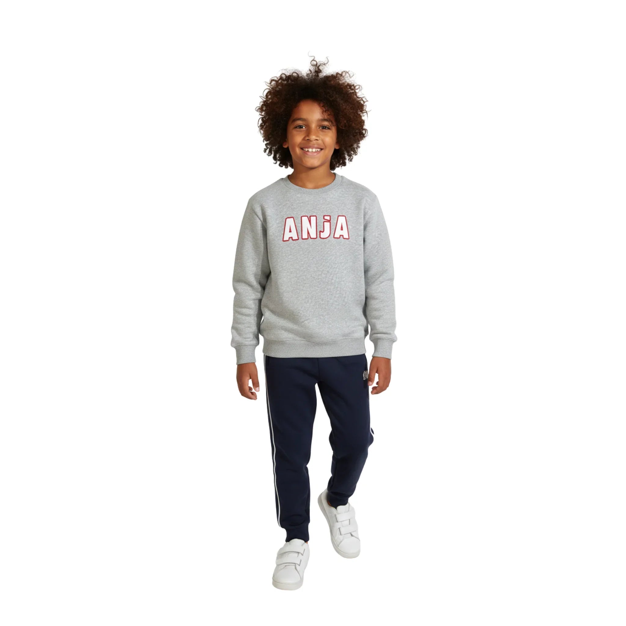 Boys Relaxed Fit Sweatshirt - Grey