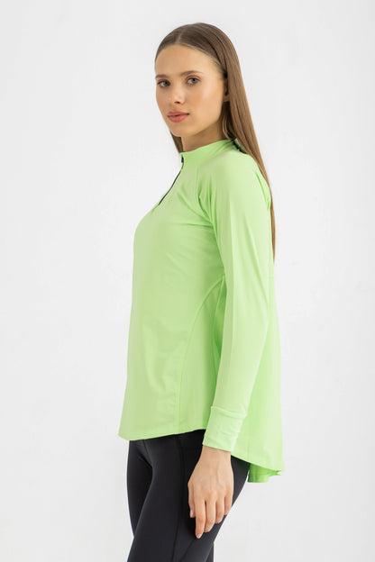 Libra Long Sleeve Ruffle Top