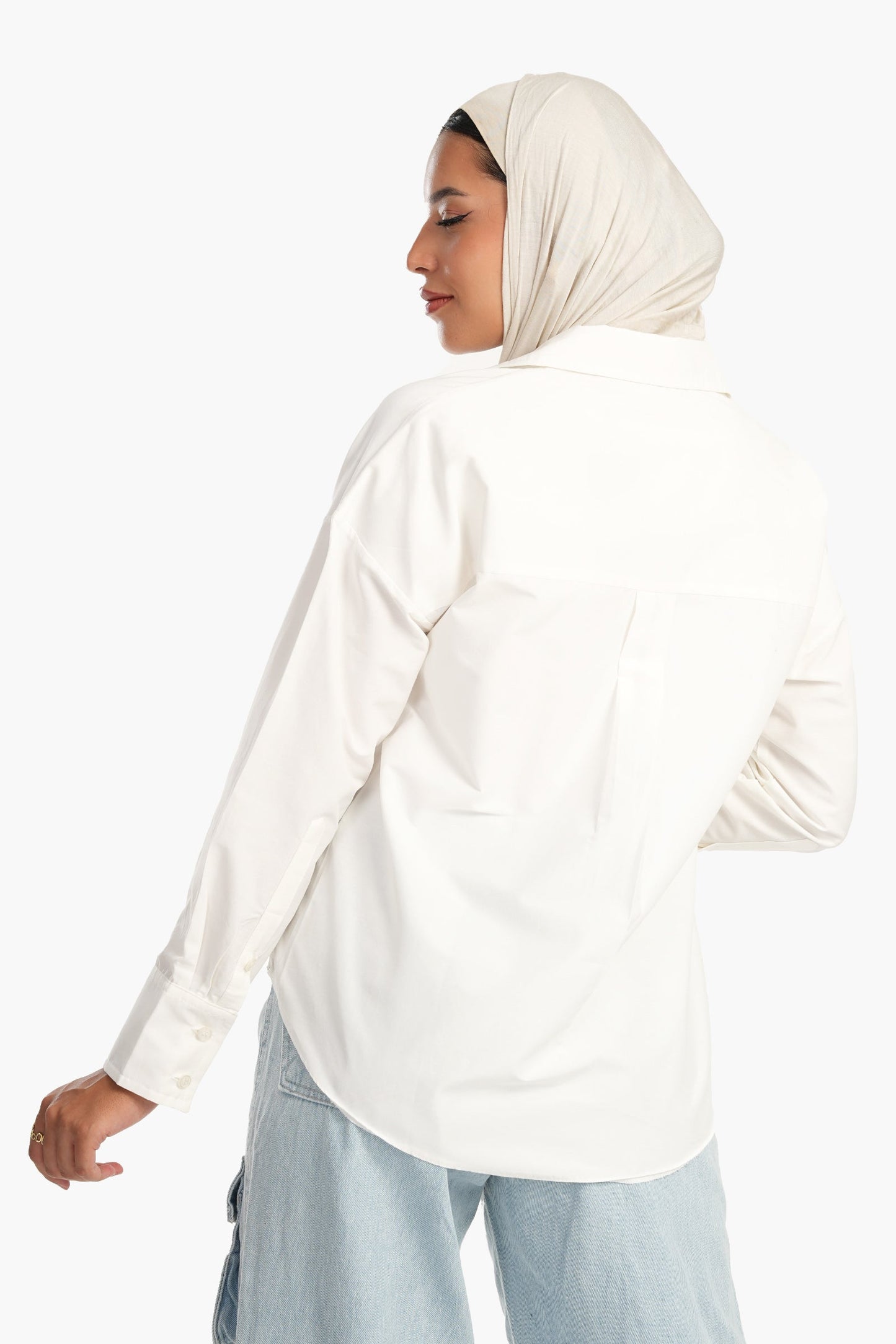 Basic Cotton Blend Shirt