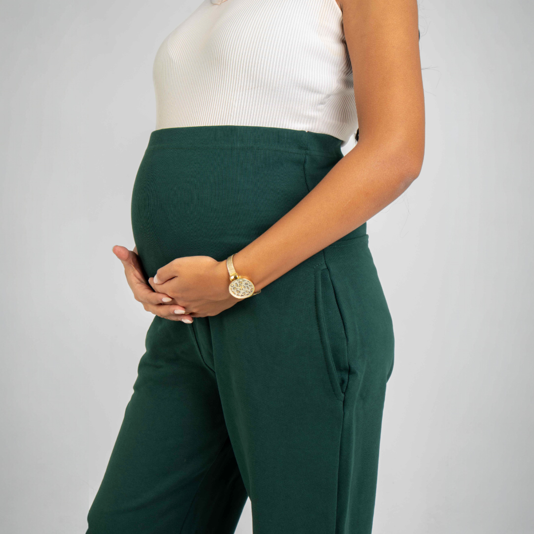 French Terry Maternity Pants