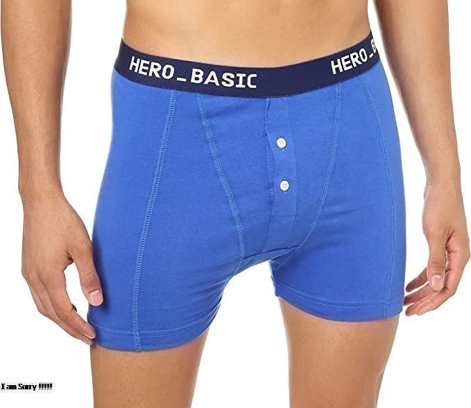 Boxer Set Of 4 Cotton Plus One Free Boxer Royal Blue