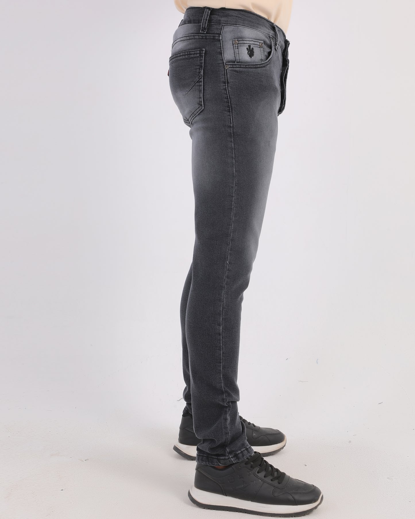 Slim Fit Denim - Dark Grey