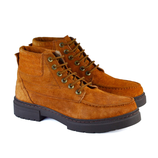 Suede Leather Half Boot