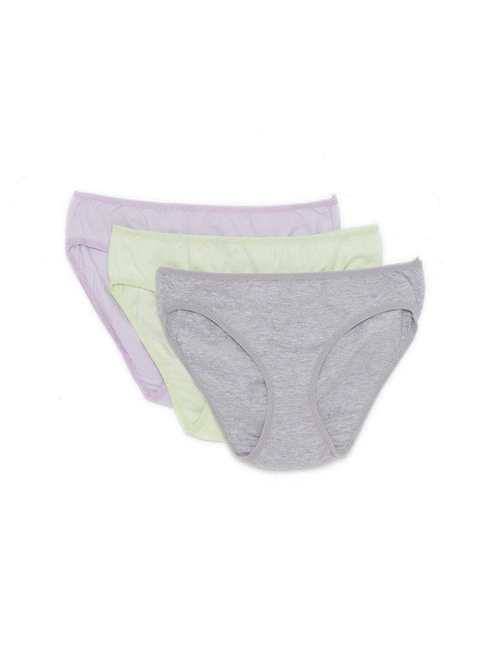 Panties Pack Of 3 - Midi Cut - Multicolor