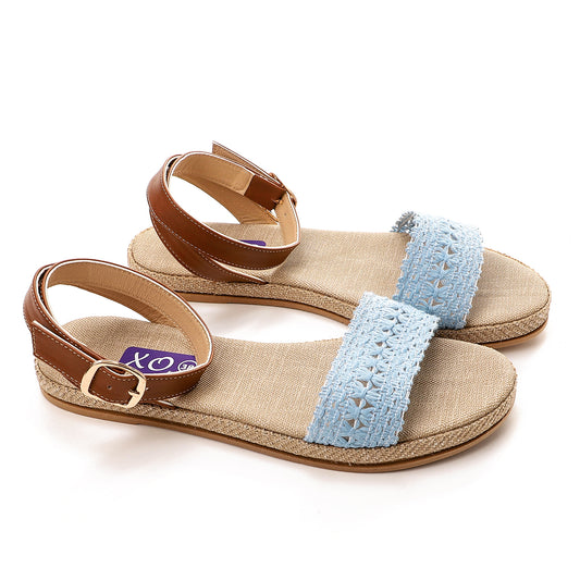 Dantel Flat Sandal