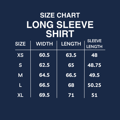 Linen Long-Sleeve Button-Up Shirt – Navy