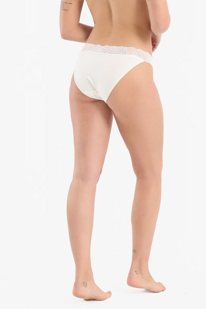 Chantelle Dentelle Tanga Panty - White