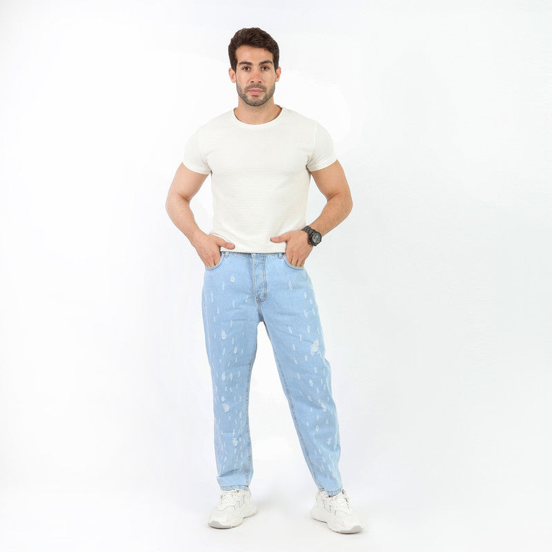 Light Blue Boyfriend Jeans