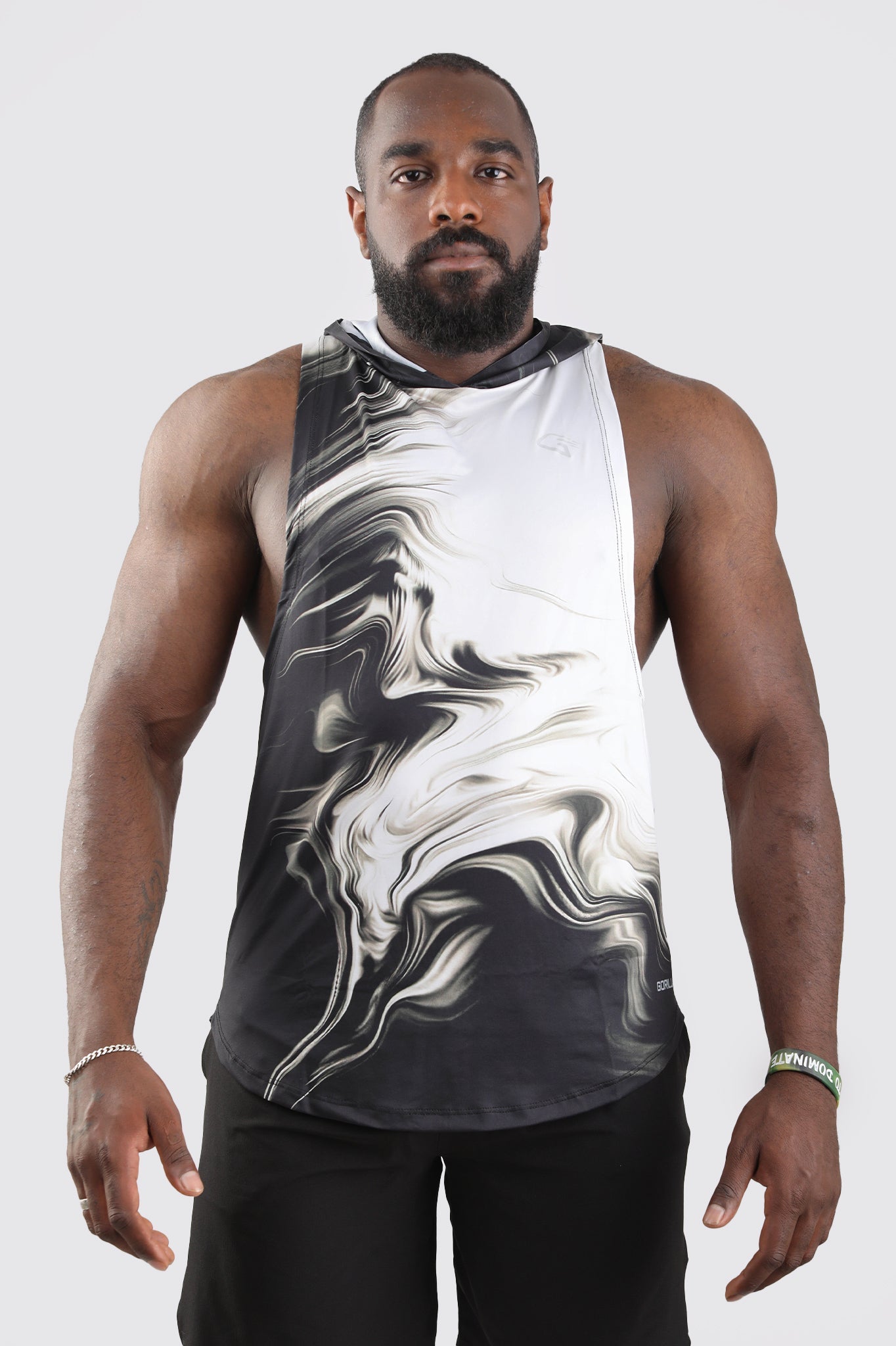 Synthetic Sweet Darkness Sleeveless T-Shirt - Multicolor