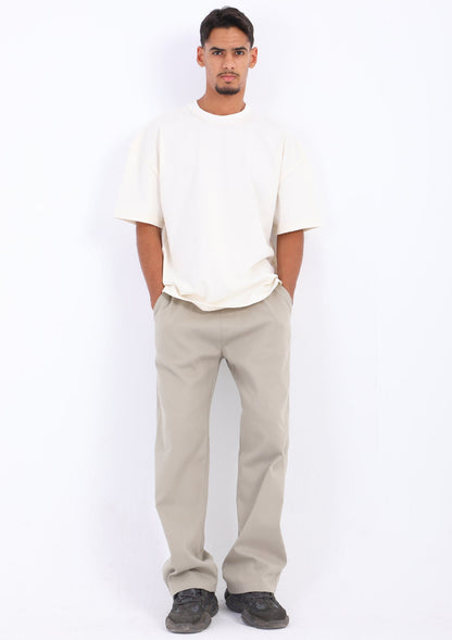 Gabardine Plain Pants