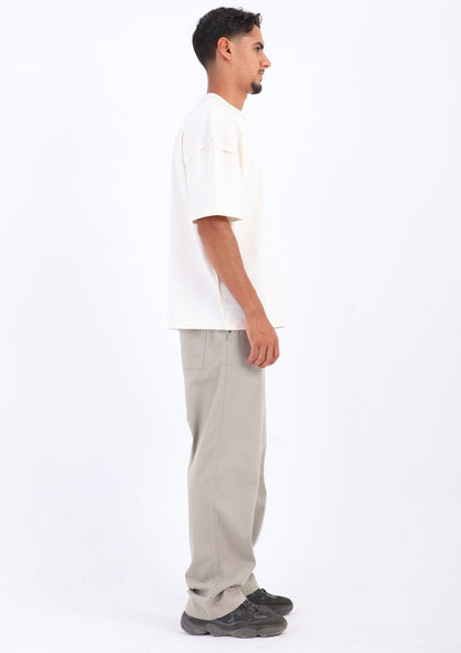 Gabardine Plain Pants