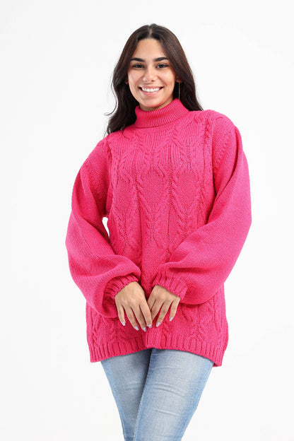 Turtle Down Collar Pullover