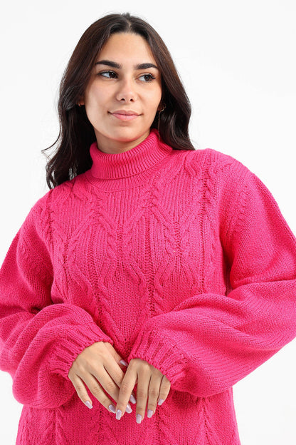 Turtle Down Collar Pullover