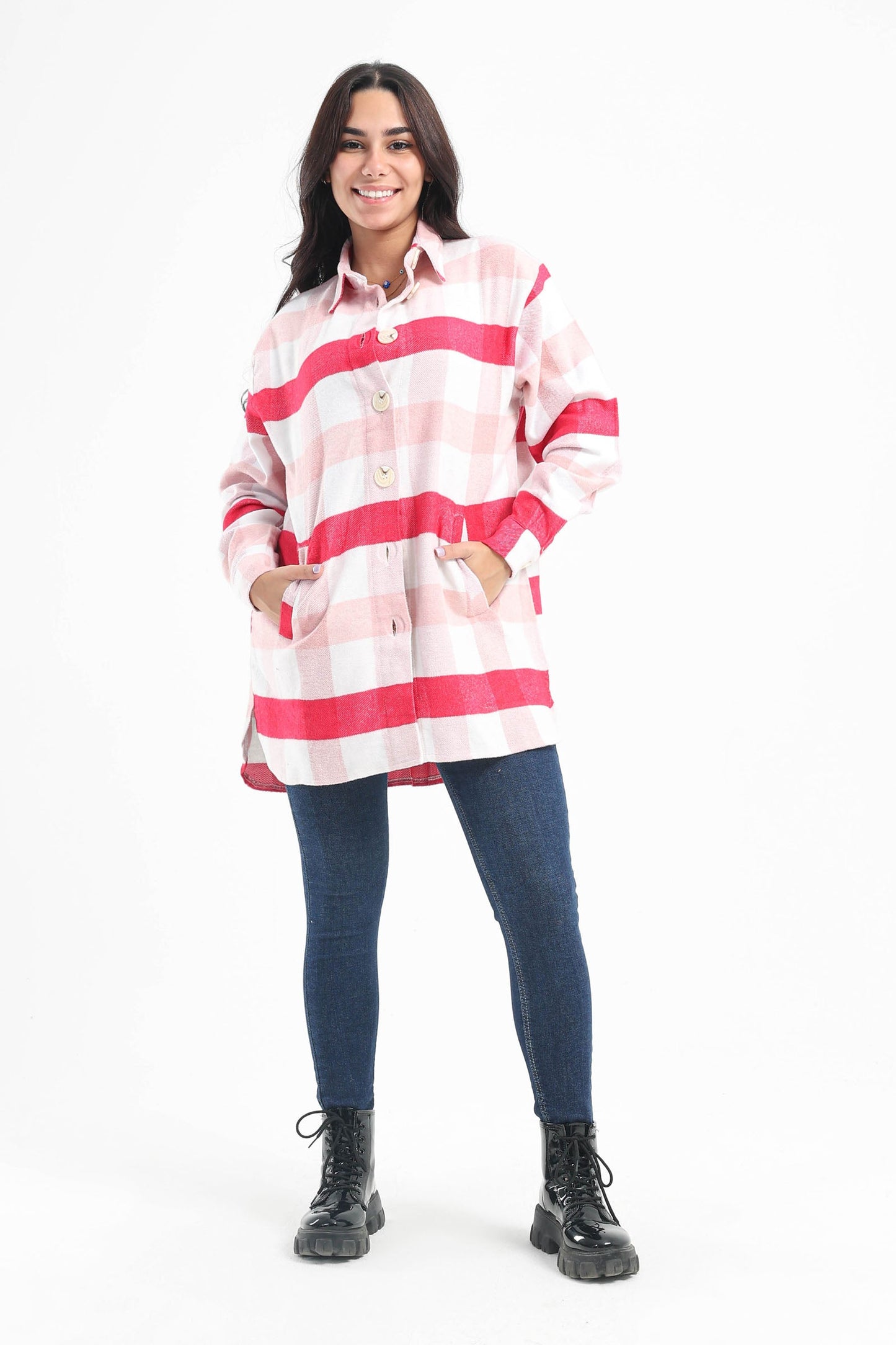 Checkered Oversized Shirt