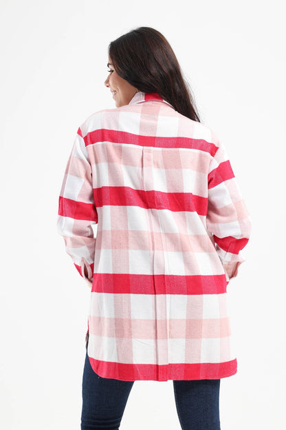 Checkered Oversized Shirt