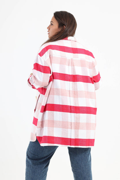 Checkered Oversized Shirt