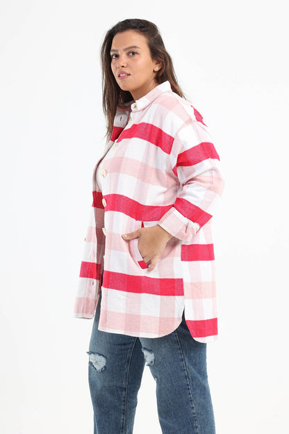 Checkered Oversized Shirt