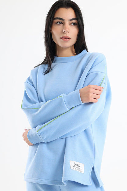 Piping Line Lounge Sweatshirt