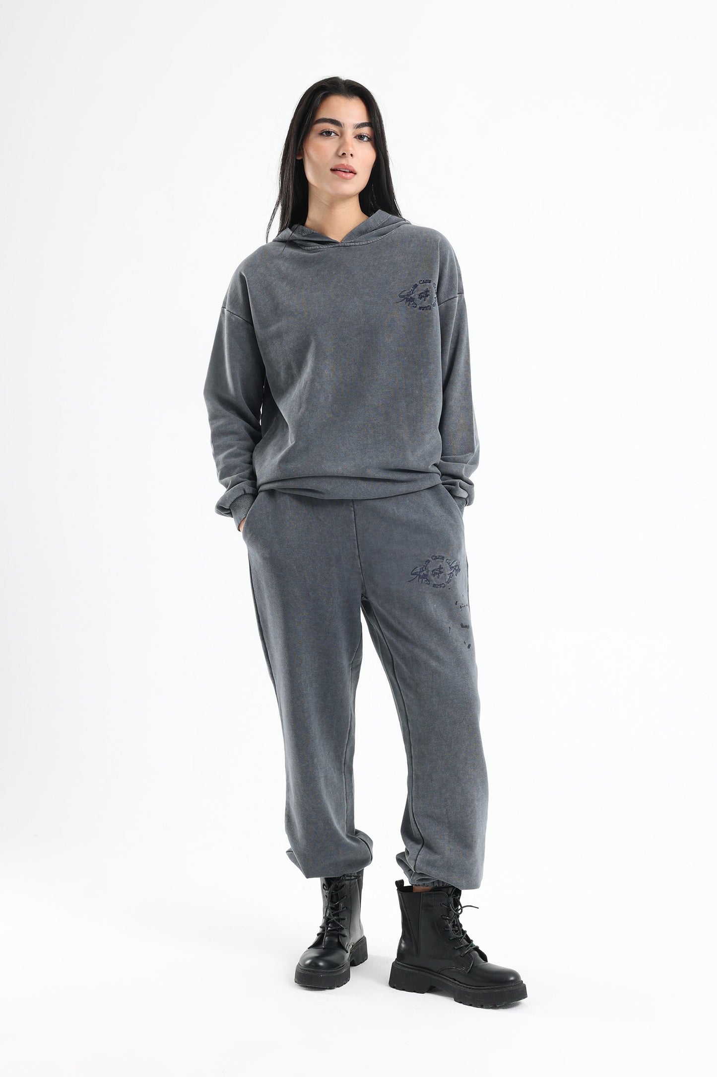 Minimal Print Loungewear Set