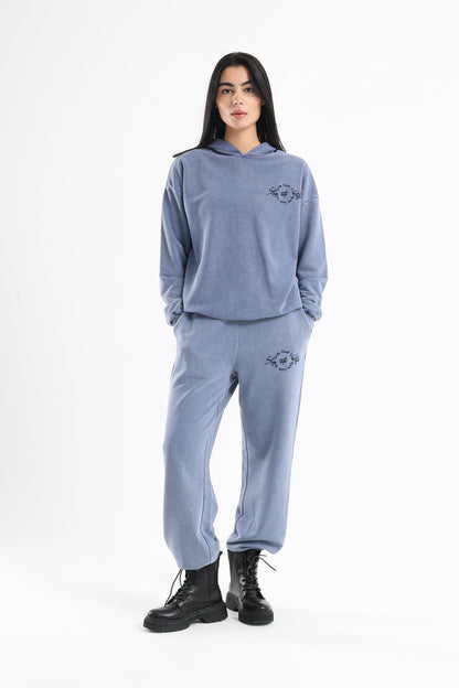 Minimal Print Loungewear Set