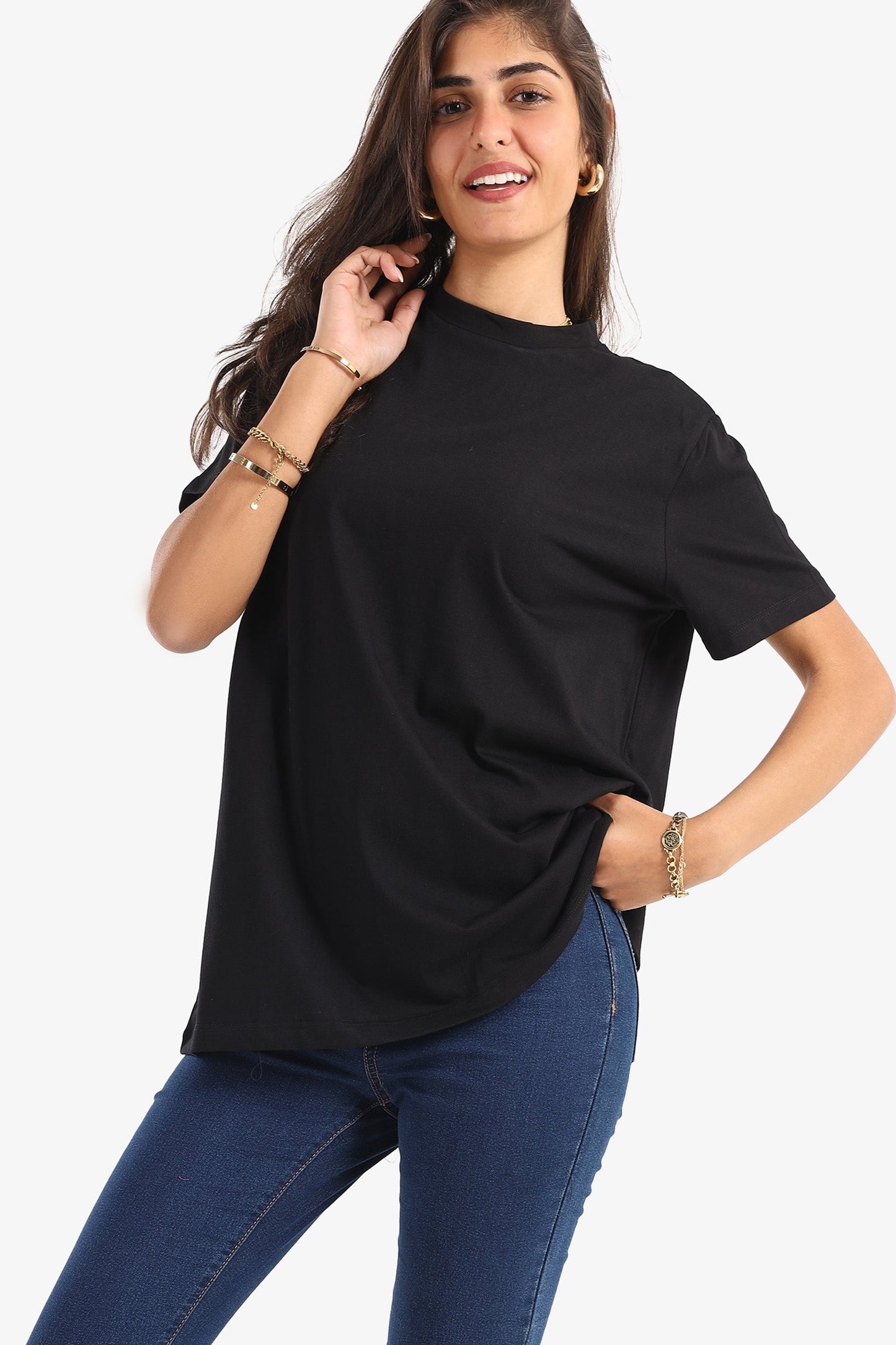 Relaxed Fit Basic T-Shirt